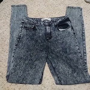 RSQ Acid Wash High rise jeans